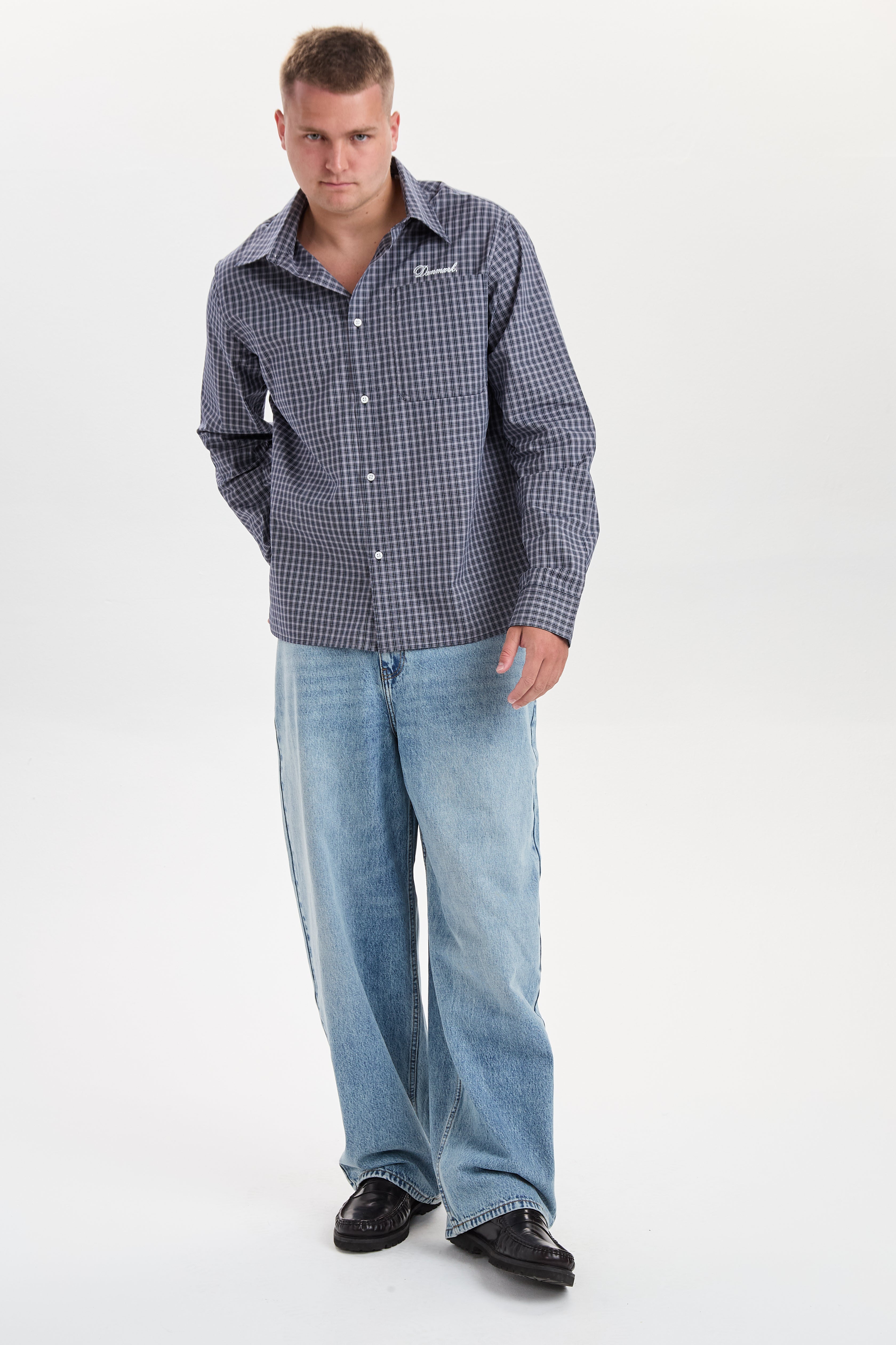 DXHarald Wide Fit Jeans Blue