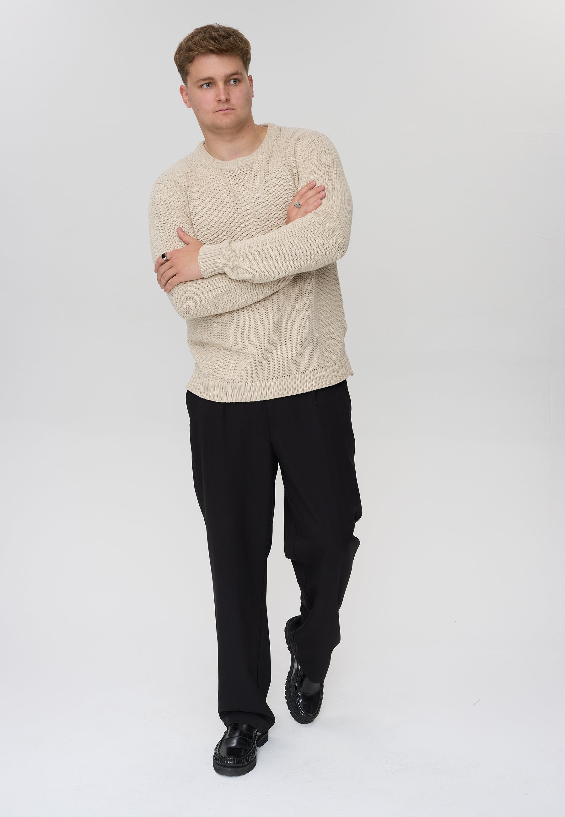 DXNMXRK. DXFae Knitwear Stone