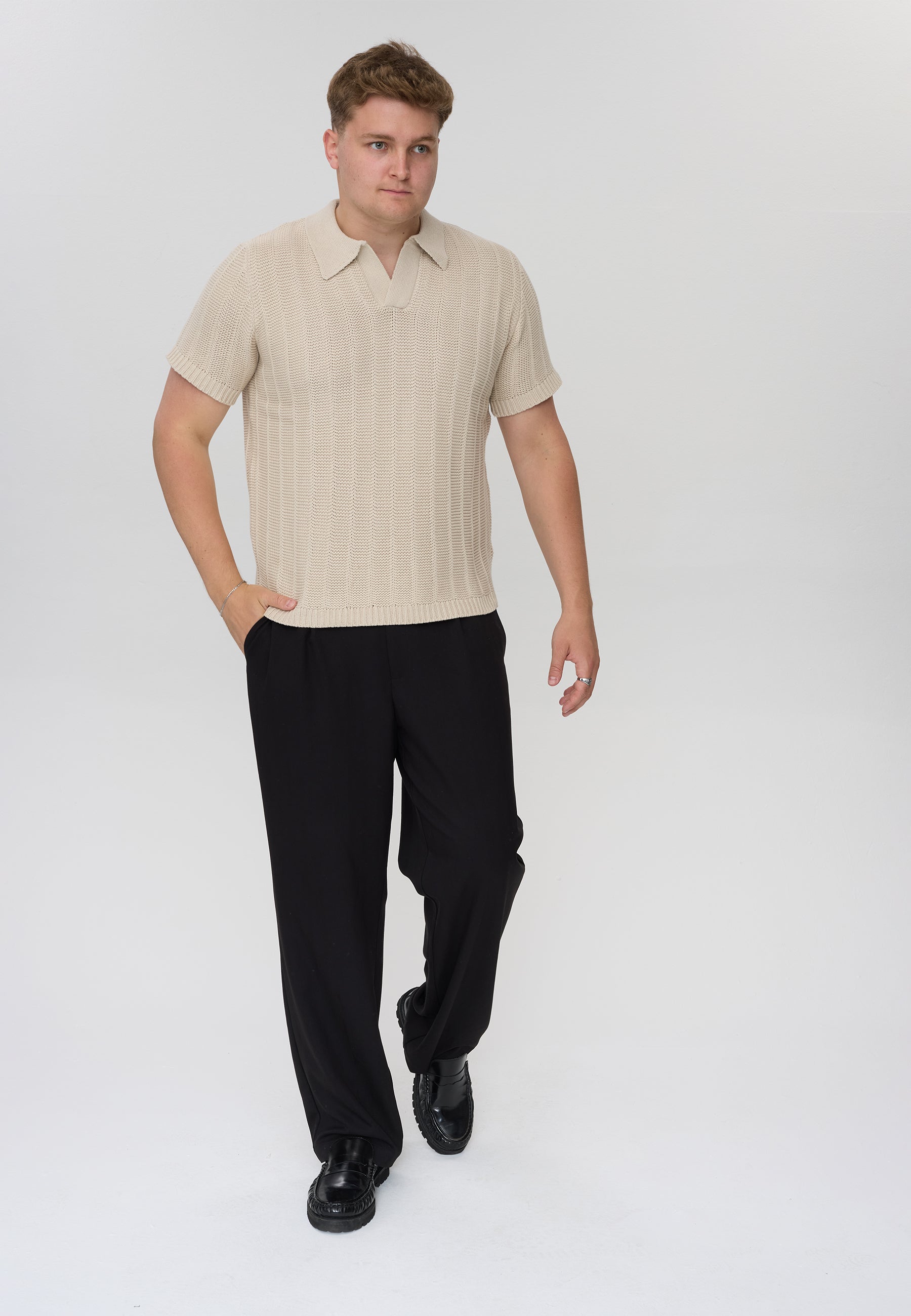 DXNMXRK. DXFardden Knitwear Stone