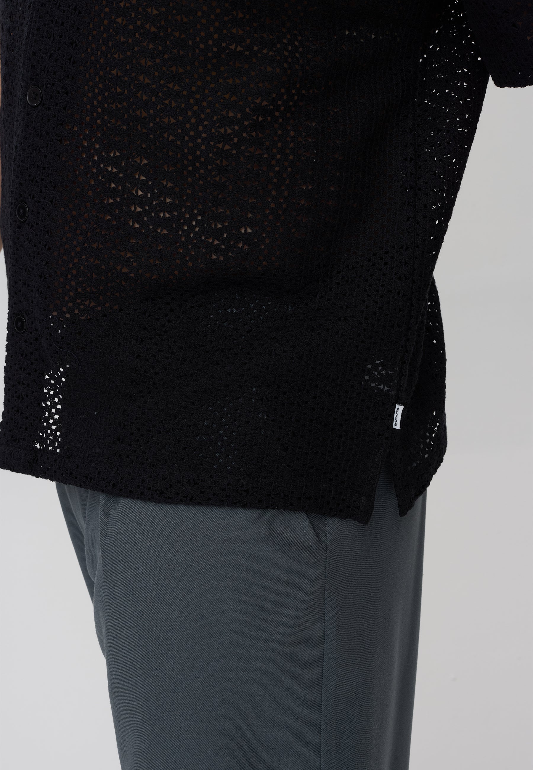 DXNMXRK. DXGalal Shirt Black