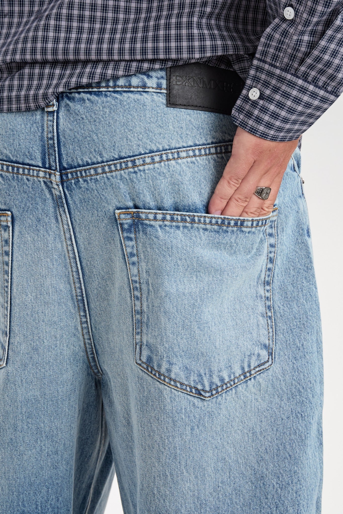 DXHarald Wide Fit Jeans Blue