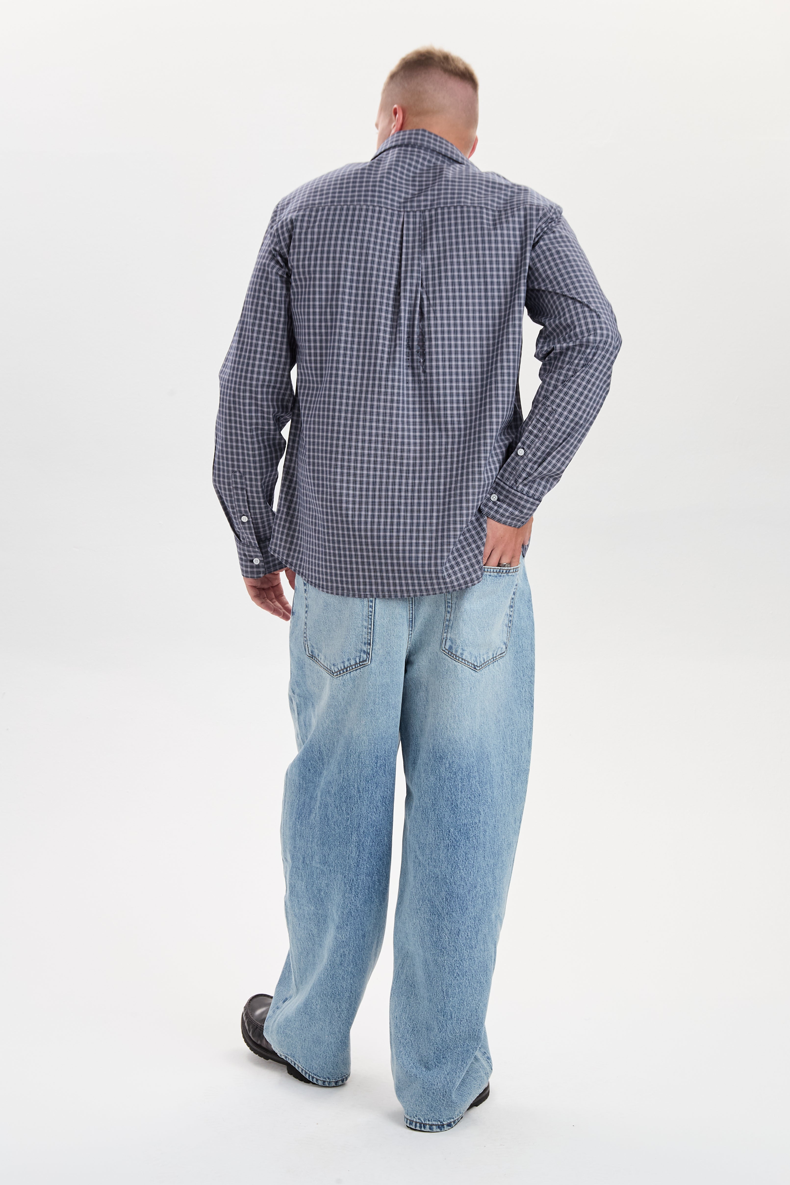 DXHarald Wide Fit Jeans Blue