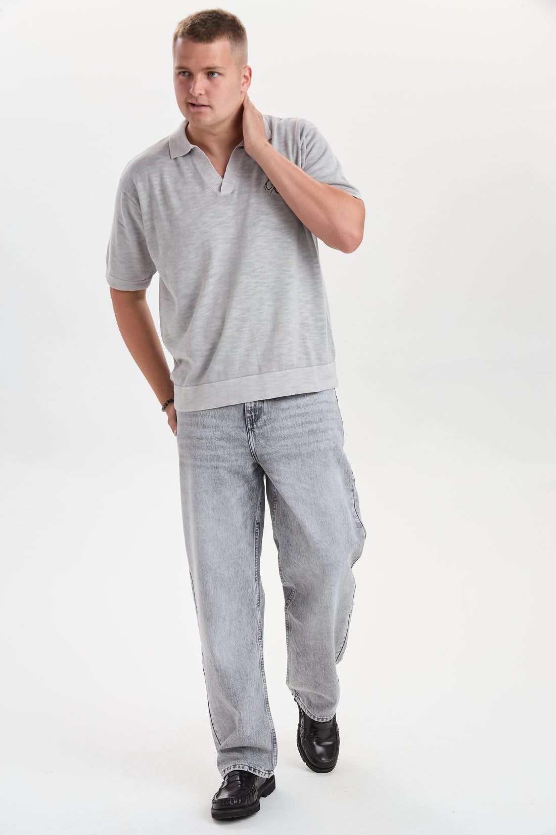 DXHector Relaxed Fit Jeans Grey