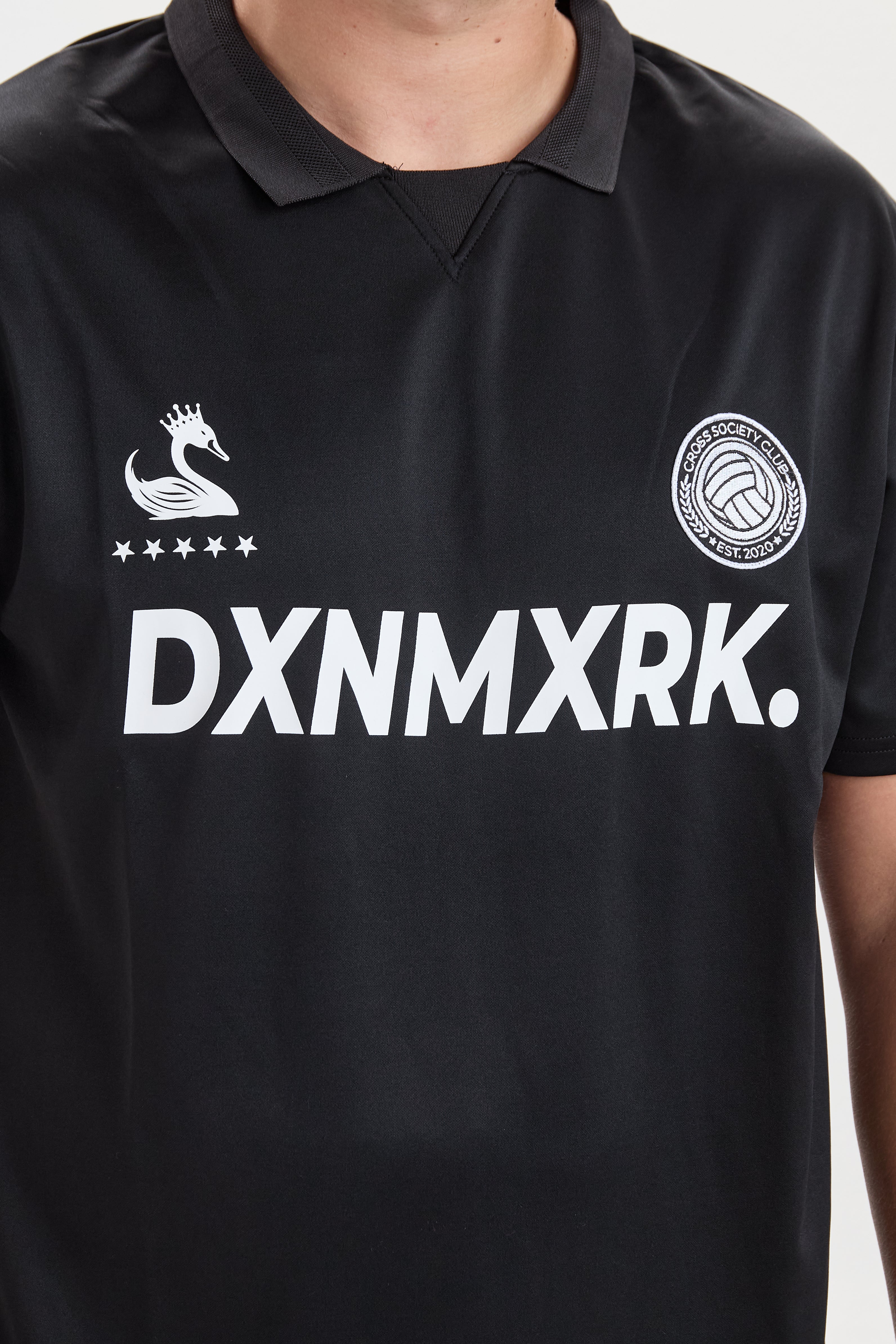 DXSoccer Black Football Jersey